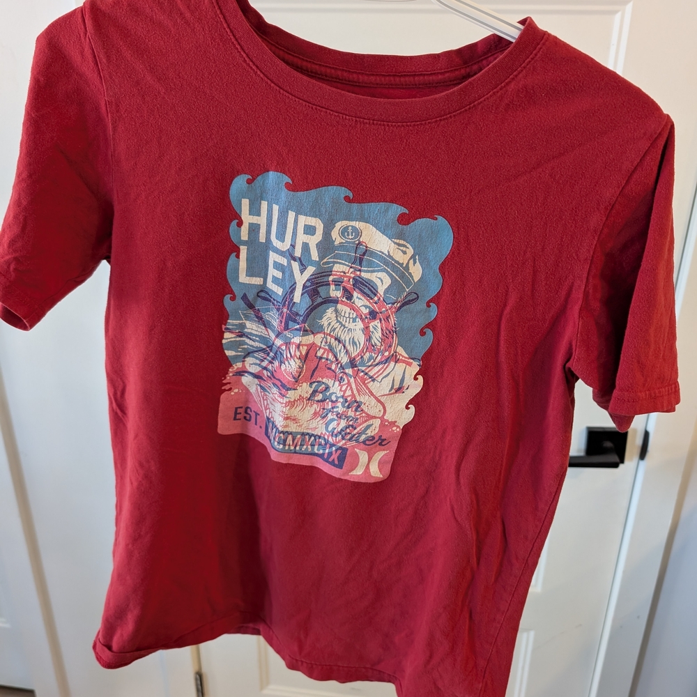 Hurley Kids Red Graphic T-Shirt